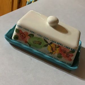 Pioneer Woman butter dish